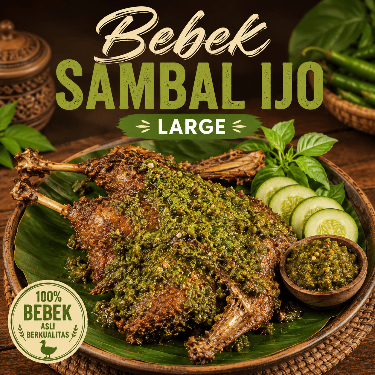 Bebek Sambal Ijo Large